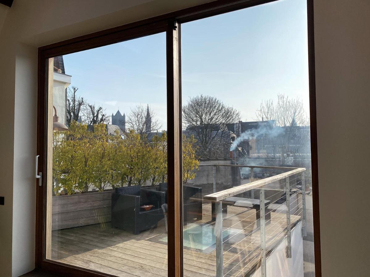 Burgstraat 17 Apartment in Exclusive Patrician House in Medieval Gent Buitenkant foto